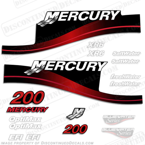 Mercury 200hp Decal Kit - 1999-2004 All Models Available (Red) 200 decals, mercury 200 hp, mercury saltwater, mercury saltwater decals, mercury freshwater decals, mercury efi decals, mercury optimax decals, mercury xr6 decals, mercury offshore edition decals, mercury efi saltwater decals, mercury optimax saltwater decals, mercury efi freshwater decals, mercury efi saltwater decals, mercury saltwater, mercury freshwater, mercury efi, mercury optimax, mercury xr6, mercury offshore edition, mercury efi saltwater, mercury optimax saltwater, mercury efi freshwater, mercury efi saltwater, merc decals, merc 200, merc 200 decals, optimax saltwater, efi saltwater, offshore edition, xr6, efi freshwater, mercury 200 optimax saltwater, mercury 200 optimax saltwater decals