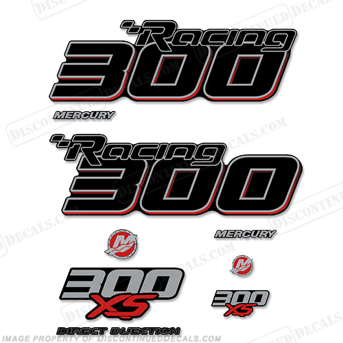 Mercury Racing Optimax 300XS DFI DECAL SET 8M0121263 [clone] 300, 300-xs, 300 xs, xs, 016 2017 Mercury Racing 300 hp Optimax 300XS decal set replica (All domed decals and emblem as flat vinyl decals Non OEM)  Referenced Part number: 8M0121263  Made as decal Upgrade for 2006-2017 Outboard motor covers. RACE OUTBOARD HIGH PERFORMANCE 3.2L 300XS OPTIMAX 1.62:1 300 XS L SM PN: 881288T64 ,898103T93, 8M0121265. , INCR10Aug2021