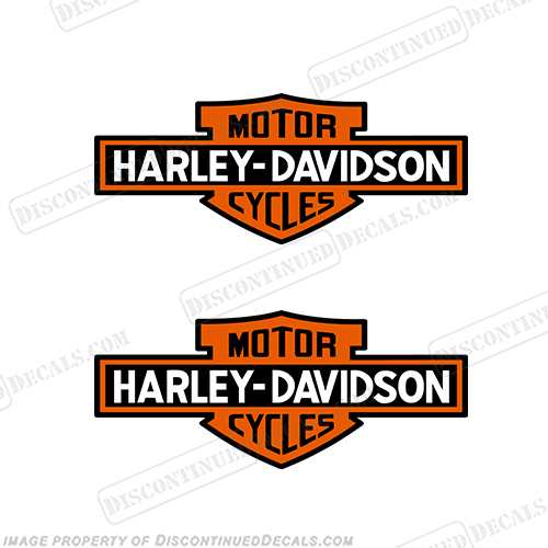 Harley-Davidson Fuel Tank Motorcycle Decals (Set of 2) - Style 18  harley, harley davidson, harleydavidson, INCR10Aug2021