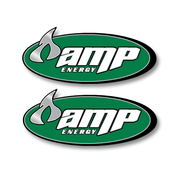 Amp Energy Decals - Set of 2 INCR10Aug2021