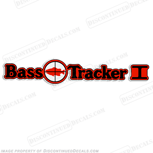 Bass Tracker I Target Boat Decal INCR10Aug2021
