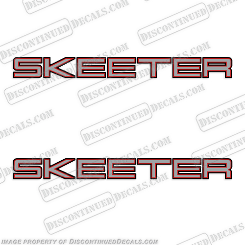 Skeeter Boat Logo Decal - Bay ZX 185  Skeeter, Boat, Decals, zx185, zx, 185, boats, Bay, Bass, Hull, Logo, Sticker, INCR10Aug2021, decal