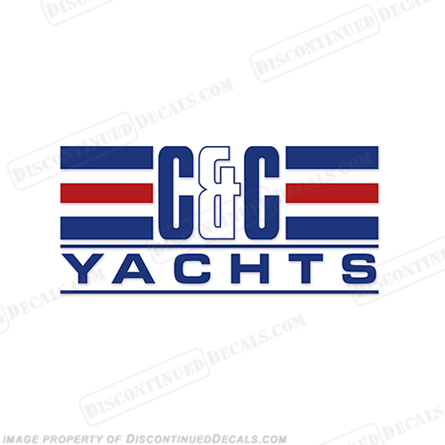 C&C Yachts Logo Decal INCR10Aug2021