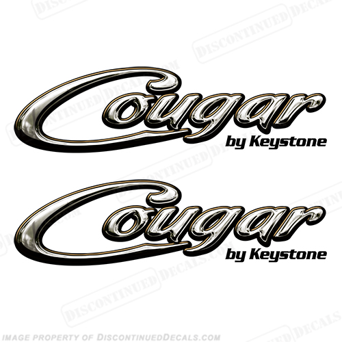 Cougar by Keystone RV Decals (Set of 2) INCR10Aug2021