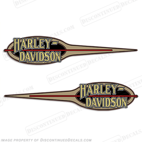 Harley-Davidson Lowrider Decals (Set of 2) Harley, Davidson, Harley Davidson, Lowrider, 1992, 92', Low, Rider, INCR10Aug2021