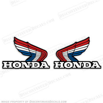 Honda gas tank decals #7