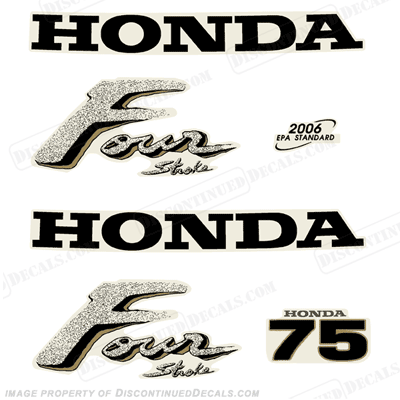 Honda outboard motor decal #5