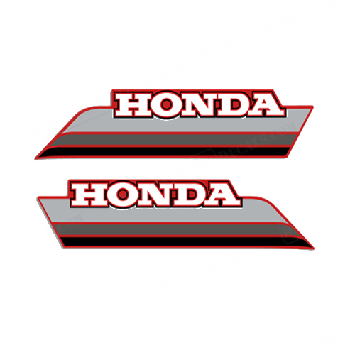 Honda gas tank vinyl stickers #3