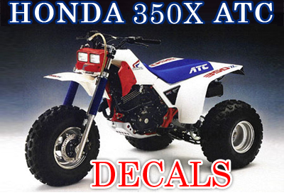 honda atc 350x top end kit
