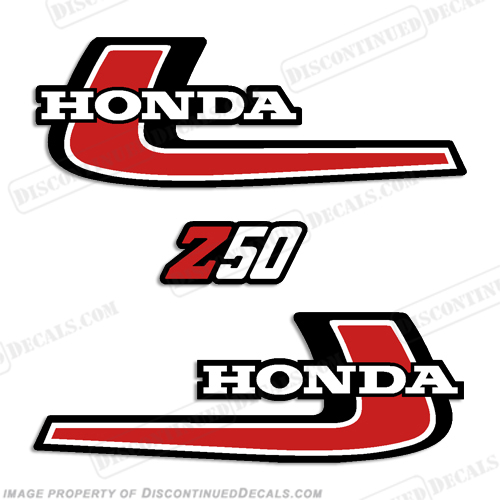 Honda minitrail decals #4