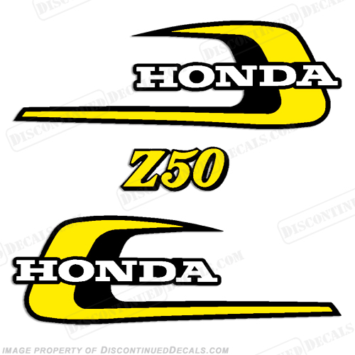 Honda z50 minitrail decals #2