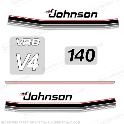 Johnson 1985 140hp VRO Decals INCR10Aug2021