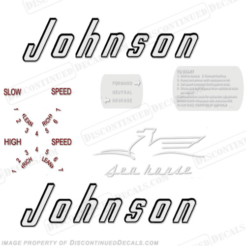 Johnson 1956 5.5hp Decals INCR10Aug2021