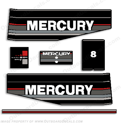 Mercury Outboard Decals