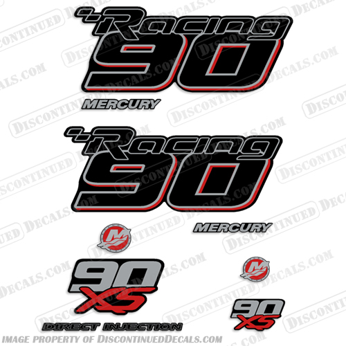 Mercury Racing Optimax 90 XS DFI DECAL SET 90hp, 90xs, 90, xs, 90 hp, hp, 90 xs, 2017 Mercury Racing 150 hp Optimax 200XS decal set replica (All domed decals and emblem as flat vinyl decals Non OEM)  Referenced Part number: 8M0121263  Made as decal Upgrade for 2006-2017 Outboard motor covers. RACE OUTBOARD HIGH PERFORMANCE 3.2L 300XS OPTIMAX 1.62:1 300 XS L SM PN: 881288T64 ,898103T93, 8M0121265. , INCR10Aug2021
