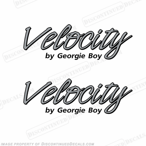Velocity by Georgie Boy RV Decals (Set of 2) - 2003 INCR10Aug2021