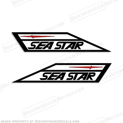 Sea Star Boat Decals  seastar, sea-star, sea, star, INCR10Aug2021