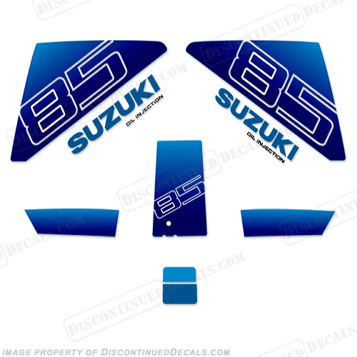 Suzuki 85hp Decal Kit INCR10Aug2021