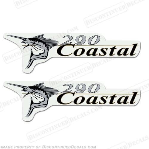 Wellcraft Coastal 290 Logo Boat Decals (Set of 2) INCR10Aug2021