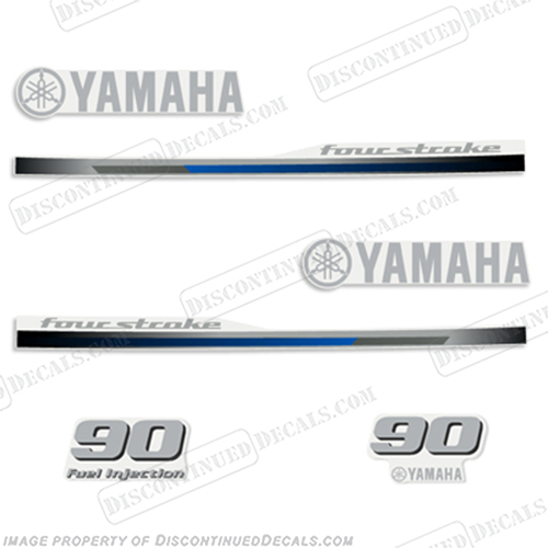 Yamaha 90hp Decals - 2013+ INCR10Aug2021