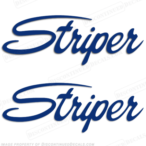 SeaSwirl Striper Boat Logo Decals - Any Color! INCR10Aug2021