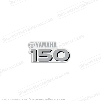 Yamaha Single "150 Fourstroke" Decal - Front INCR10Aug2021