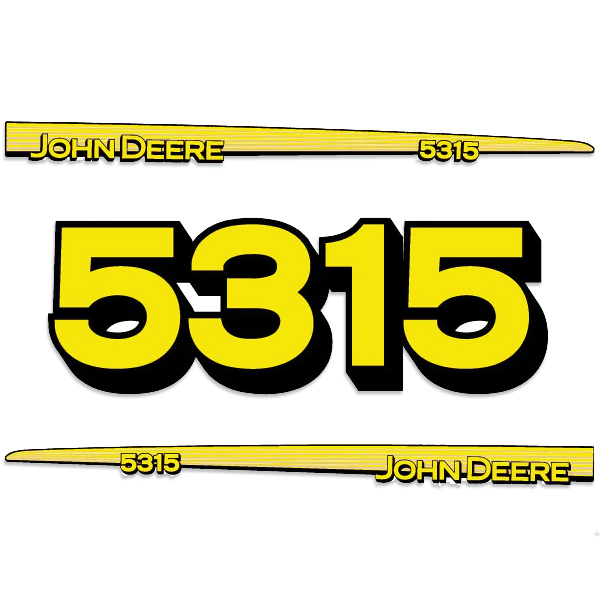 John Deere 5315 Tractor Decal Kit 