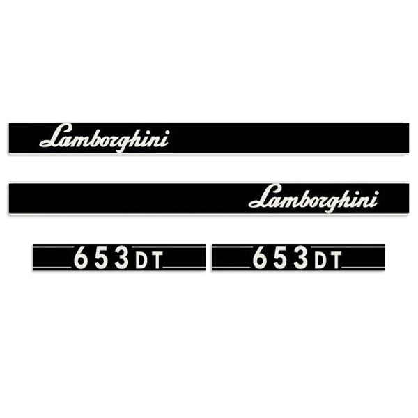 Lamborghini 653 DT Tractor Decal Kit 