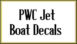 PWC Jet Boat Decals