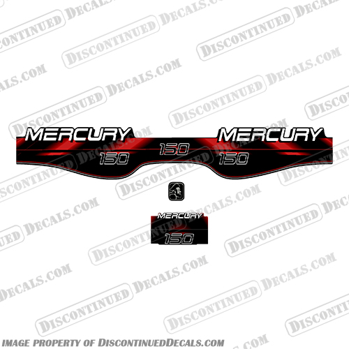 Mercury 150hp 1998 Outboard Motor Engine Decals INCR10Aug2021