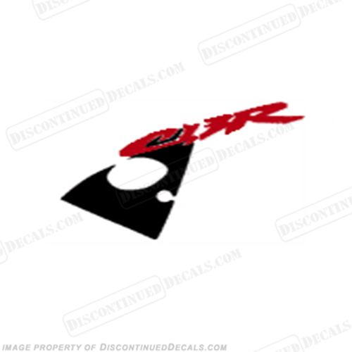 954 Left Upper Fairing "CBR" Decal (Red/Black) INCR10Aug2021