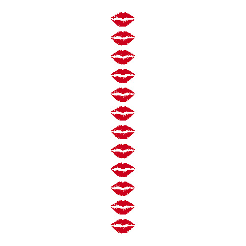 Lips Decal (set of 12) INCR10Aug2021