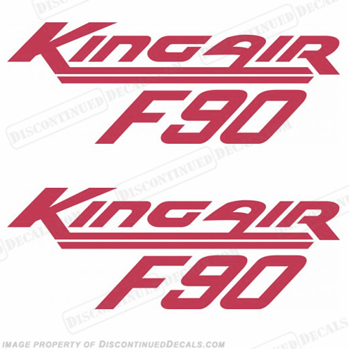 Beechcraft King Air F90 (Set of 2) - Any Color! INCR10Aug2021