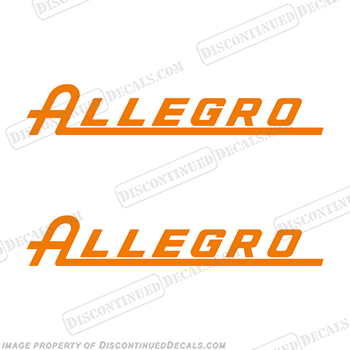 Tiffin Allegro RV Logo Decals (Set of 2) Generation 1 INCR10Aug2021
