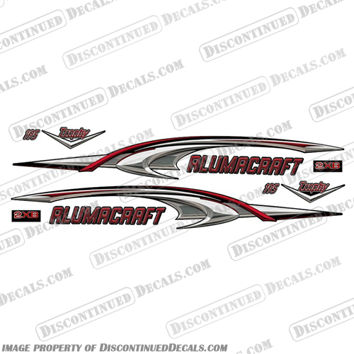 Alumacraft Trophy 195 2XB Boat Graphic Decal Set  aluma craft, aluma-craft, aluma, craft, alumacraft, alpex, aluminum, carrier, 195, trophy, 2xb, Haul, boat, boats, decal, decals