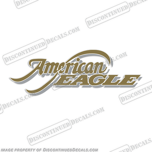 American Eagle RV Decal - Style 1 fleetwood, 1998, rv, motorhome, coach, carriage, fifthwheel, fifth, wheel, caravan, recreational, vehicle, american, eagle, INCR10Aug2021