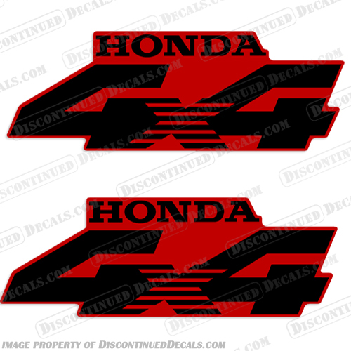 Honda Foreman 4x4 ATV Front Decal - 1999 honda, foreman, atv, 1999, 4x4, front, decal, single, sticker, off, road, offroad, motorbike, set, of, 2, decals, stickers, 