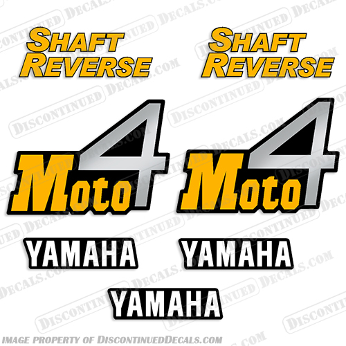 Yamaha Moto 4 ATV 4-Wheeler Decals atv, decals, yamaha, four, three, wheeler, atc, 1984, 1985, 1986, stickers, offroad, off, road, motor, bike, motorbike, dirtbike, dirt, tri-moto, moto, atc, ymf, 200, moto-4, 4,wheeler