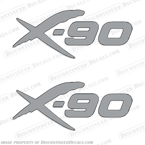 Suzuki Car X-90 1995 - 1997 Decals (Set of 2) Suzuki, Car, Automotive, x90, X, 90, X 90, X-90, 1995, 1996, 1997, Set of 2, 2, Decal, Decals