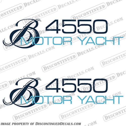 Bayliner Boats Motor Yacht 4550 Decals boat, logo, decal, bay, liner, bayliner, motor, yacht, Motor Yacht, 4550