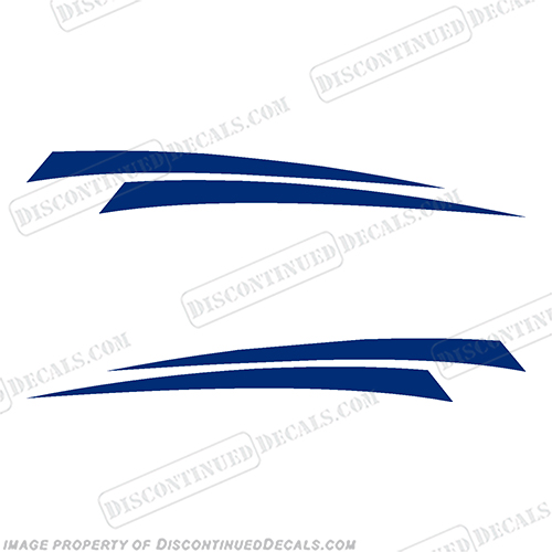 Boat Hull Graphics Stripes - Choose Color! boat, hull, side, stripe, decal, graphic, sticker, decals,INCR10Aug2021 