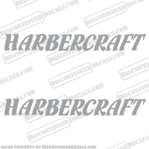 HarberCraft Boat Decals (Set of 2) - Any Color!   boat, logo, decal, any, color, colors, boats, logo, decal, hull, sticker, label, harbercraft, harber, craft, actioncraft, boat, bay, custom, any, color, style, 2