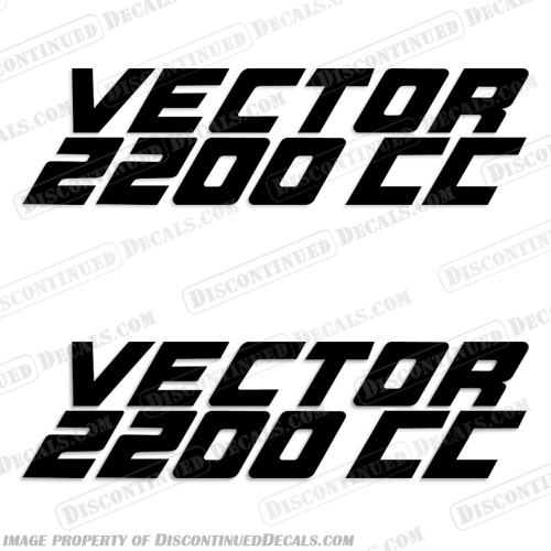 HydraSports Vector 2200 CC Decal (Set of 2) boat, decals, hydra, sports, vector, 2000, cc, logo, stickers, decal, sport, hydrasports, hydrasport, hydrosport, hydrosports, 2200