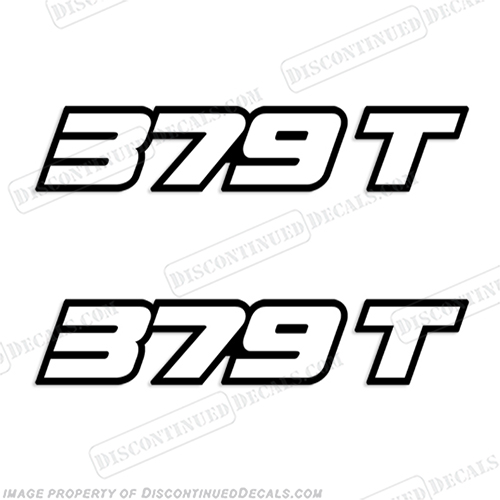 Javelin 379T Boat Decals (Set of 2) 379, 379t, 379-t, 379 t, INCR10Aug2021