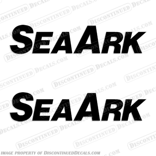 Sea Ark Boat Logo Decals - Any Color! sea, ark, boat, logo, decals, stickers, set, of, 2, any, color, 