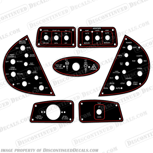 Stratos Dashboard Decals - 295 Pro Elite DC Stratos, Dash, Dashboard, Decal, Decals, 295, Pro, Elite, DC, 1997