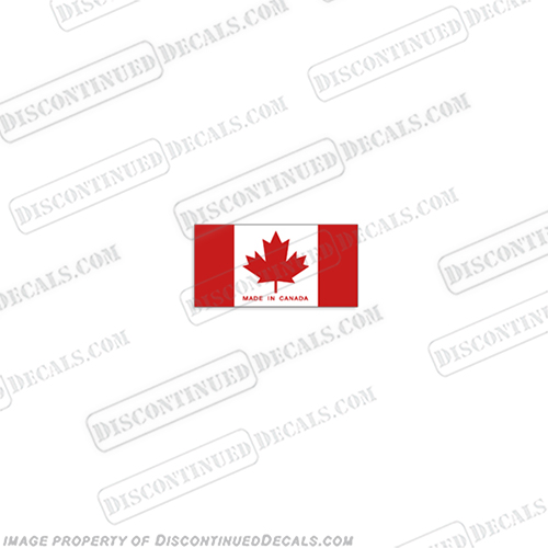 Flag Decal - Canadian - CANADA flag, Canada, patriot, united, states, Canadian