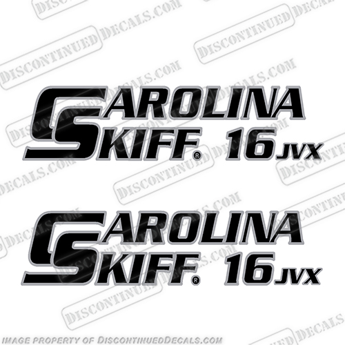 Carolina Skiff Logo Decal Sticker 27" 32" DLV DLX JVX JV J Series Boat Flats 