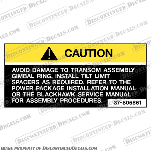 Caution Blackhawk Decal 37 806861 warning, caution, decal, sticker, single, ensure, boat, legal, 1705641, safety, close, hatch, while, boat, is, underway, fire, exstinguish, engine, compartment, caution, black, hawk, blackhawk, decal, decals, 37, 806861