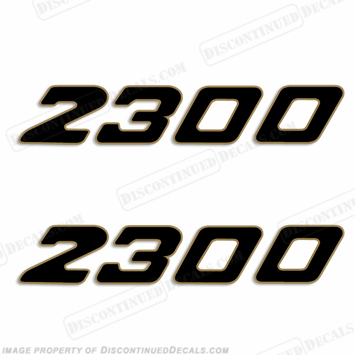 Century Boats 2300 Logo Decals (Set of 2) INCR10Aug2021